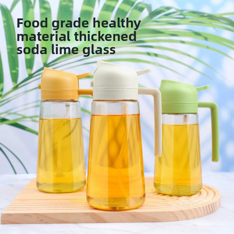 Dual-Function Glass Oil Spray Bottle - Image 4